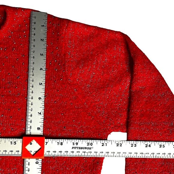 Cathy Daniels Sweater Womens Size Large Sparkly Embellished Pullover Sequins - Picture 6 of 7